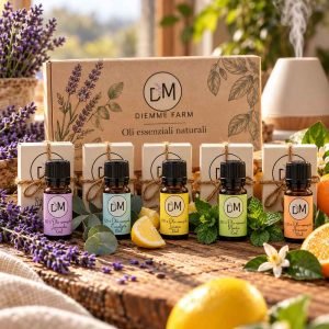 Cofanetto oli essenziali naturali